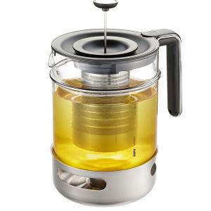 GEFU Комплект кана за чай с инфузер и сет за подгряване “T-PREP“ - 1,5 л