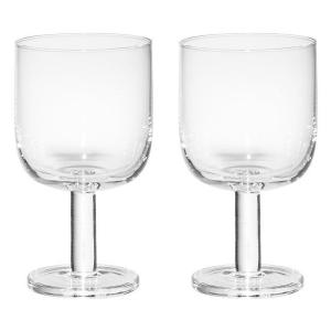 MAKU Комплект 2 бр чаши за вино със столче - 280 мл.