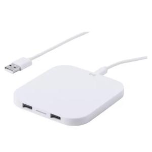 Безжично зарядно 10W с 2 USB порта