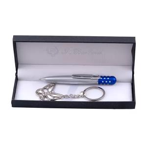 Дамски комплект - метална химикалка и колие