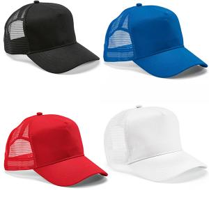 Мрежеста шапка с козирка 5 панела