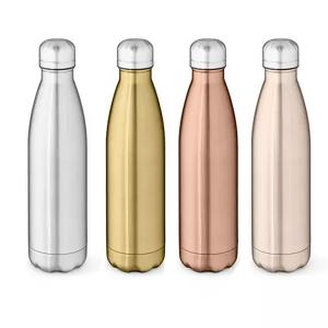 Стоманена термобутилка в цвят металик 535 ml