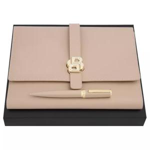 Комплект папка А5 и метална химикалка Nude