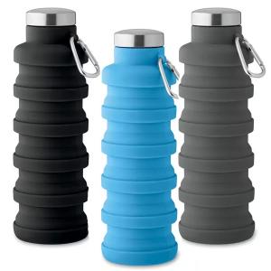 Сгъваема силиконова бутилка 500 мл.