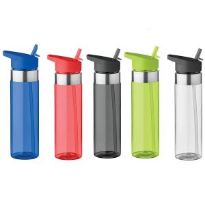 Бутилка от тритан със сламка 650 мл