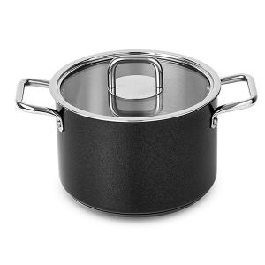 SILAMPOS Тенджера с капак Comfort Black -  Ø16см