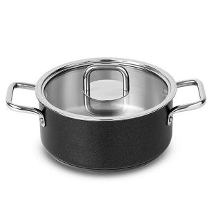 SILAMPOS Плитка тенджера с капак Comfort Black -  Ø 24см.