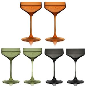 VISKI Кристални чаши за коктейли купе “Nouveau“ 2 бр  - 192 мл