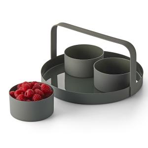 PHILIPPI Комплект поднос с 3 бр. купички “CLARA“