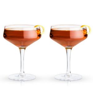 VISKI Кристални чаши купе “RAYE“ 2бр. - 207мл.