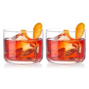 VISKI Кристални чаши за уиски, негрони и др.“RAYE“ 2бр.- 240 мл