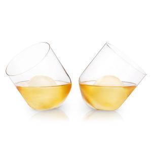 VISKI Кристални въртящи/аераторни чаши за уиски “ROLLING“ 2 бр. - 350 мл.