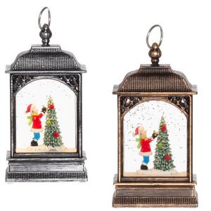 FINNLUMOR Светещ фенер “Snowglobe“ - момиче