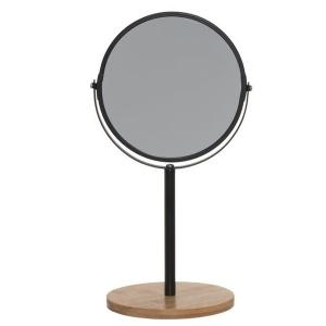 4Living Козметично огледало с бамбукова основа
