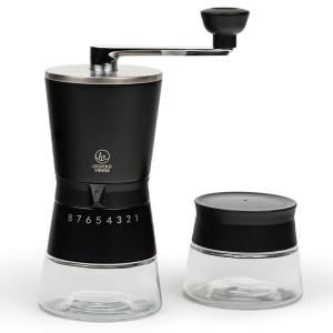 LEOPOLD VIENNA Подаръчен сет кафемелачка с бурканче “Bologna“ - черна