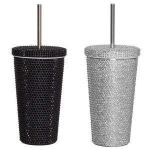 MAKU Термочаша със сламка и диамантен ефект “Deal“ MAKU Термочаша със сламка и диамантен ефект “Deal“