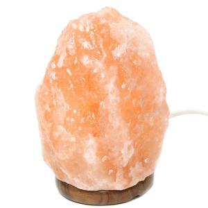 4LIVING Лампа от хималайска сол (2-3 кг.) с дървена основа