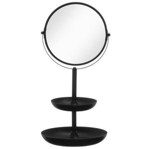 4Living Козметично огледало с 2 отделения за аксесоари