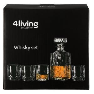4Living Комплект за уиски - 5 части