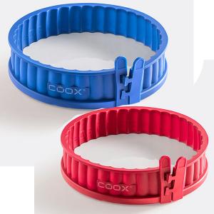 COOX Силиконова форма за киш с порцеланова основа Ø 18