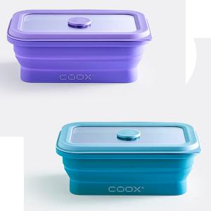 COOX Сгъваема херметическа кутия за храна - 250 мл