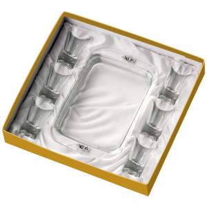 Комплект плато и шест чаши