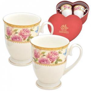 Роза дантела к-т 2 чаши ROYAL MUG