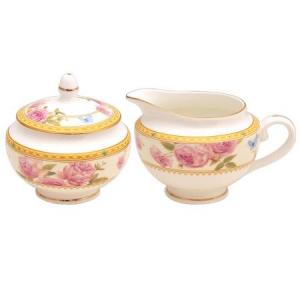 Роза дантела кана и захарница