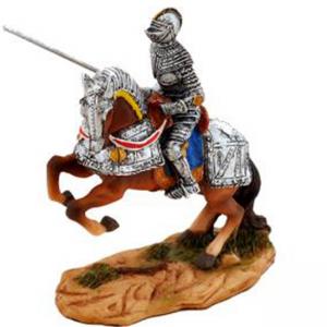 Рицар с пика на кон - статуетка