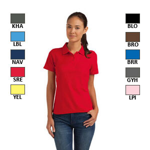 Дамска тениска с яка тип Лакоста