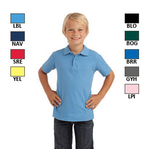 Детска тениска с яка