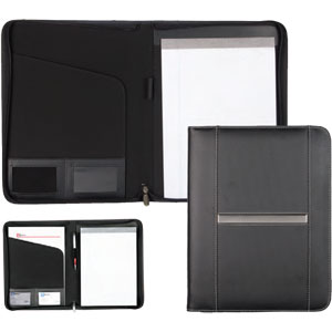 Луксозна папка в черен цвят с пад