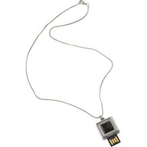 Луксозна колие - Diadema Black с USB - 4GB