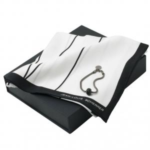 Комплект гривна и копринен шал