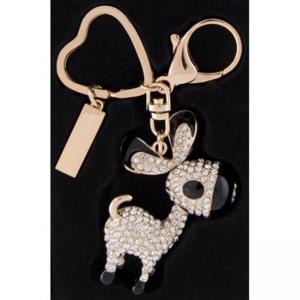 Метален ключодържател с 3D кристали