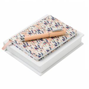 Луксозен дамски комплект - Химикалка и бележник - Carnet Note PAD