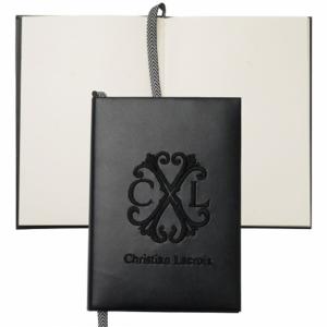 Луксозен, кожен бележник - А5 Logotype