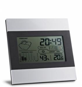 Настолен LCD часовник с барометър