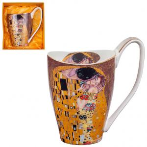 Луксозен мъг Целувката Square