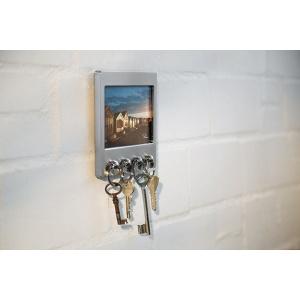 Магнитен органайзер за ключове - стенен - с рамка за снимка