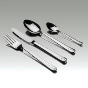 К-т прибори “OSLO“- 24ч с 3бр. бели кристали