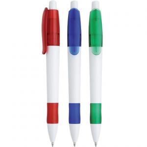 Пластмасова химикалка - три вида цвят