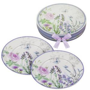 Луксозен комплект чинии 2 броя - Лавандула