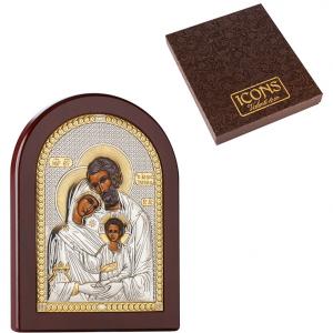 Посребрена икона Св. Семейсво