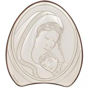 Сребърна икона Богородица