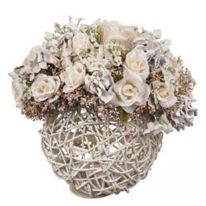 Аранжировка розички - бели