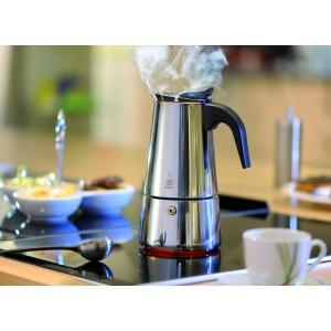 Стоманена кафеварка “Emilio“ за 6 кафета, 300ml