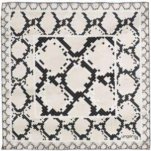 Луксозен копринен шал - Pitone Cream