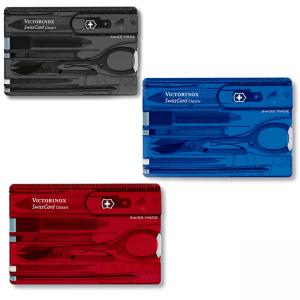 Швейцарски джобен нож-карта Victorinox SwissCard Ruby
