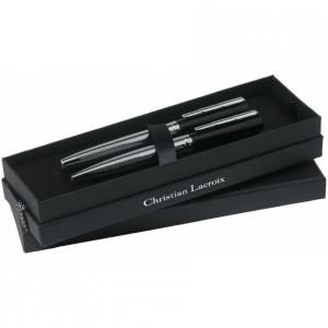 Луксозен комплект, включващ химикалка и ролер в кутия - Christian Lacroix